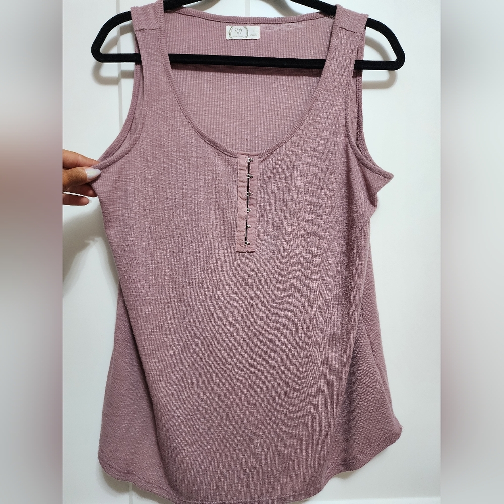 Maurices Dusty Pink (MAUVE) Tank Top